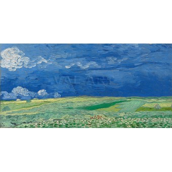 Гръмоносни облаци над жита (1890) РЕПРОДУКЦИИ НА КАРТИНИ